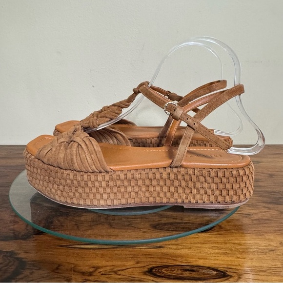 Ulla Johnson Shayna Macrame Braided Platform in Sierra size 8.5 - Picture 6 of 17